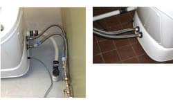 Front Plumbing Configuration Option