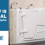 January is National Bath Safety Month